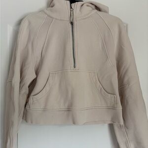 Lululemon Athletica Bone Scuba Hoodie XS/S